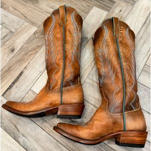 Never worn beautiful Rios of Mercedes Kemo Sabe tall cowboy boots